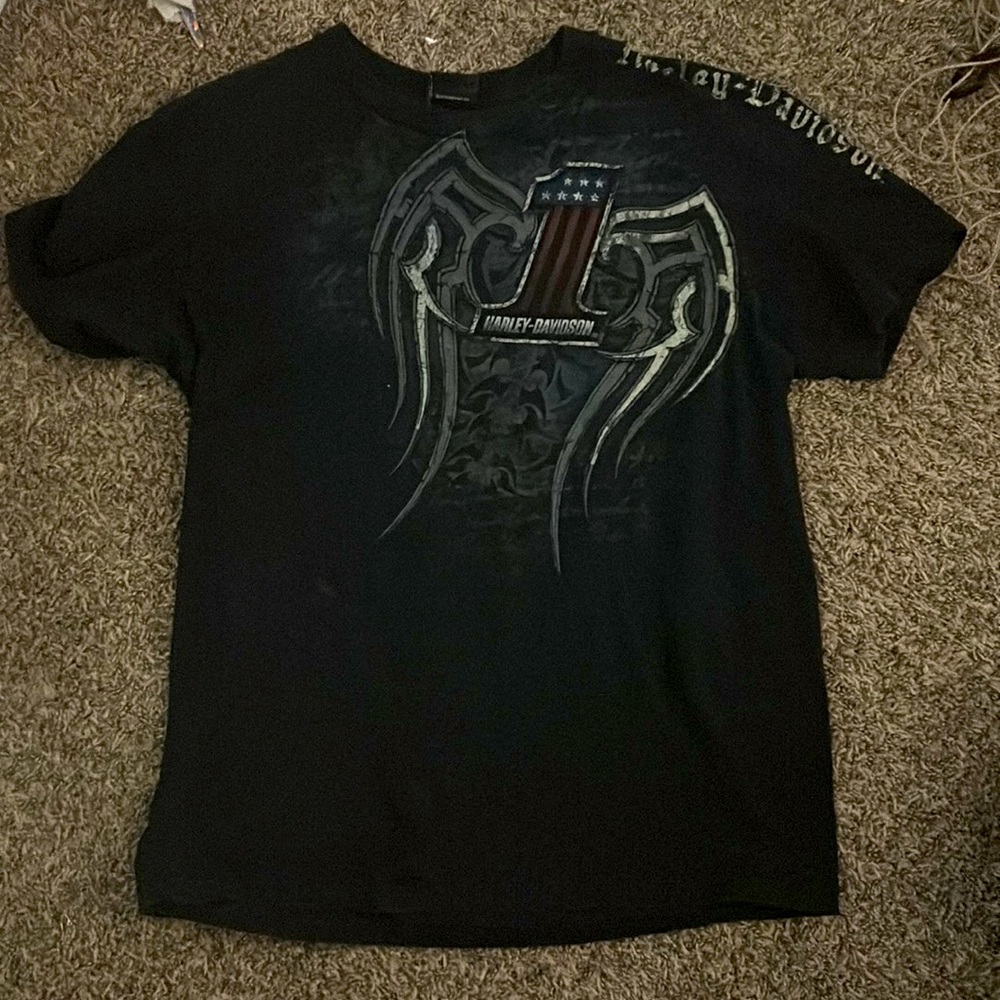Black, large, Harley Davidson shirt